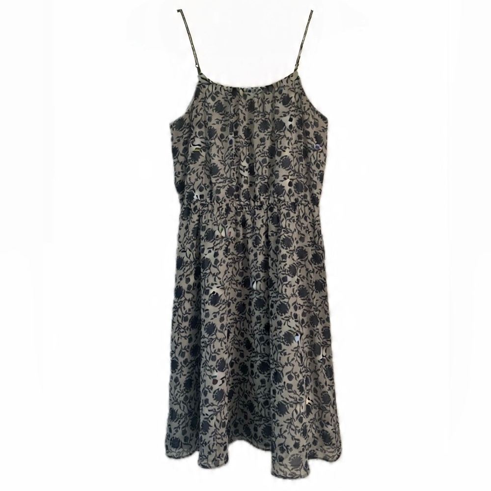 LOFT Floral Midi Dress